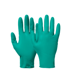 Disposable Green Nitrile Gloves 7g